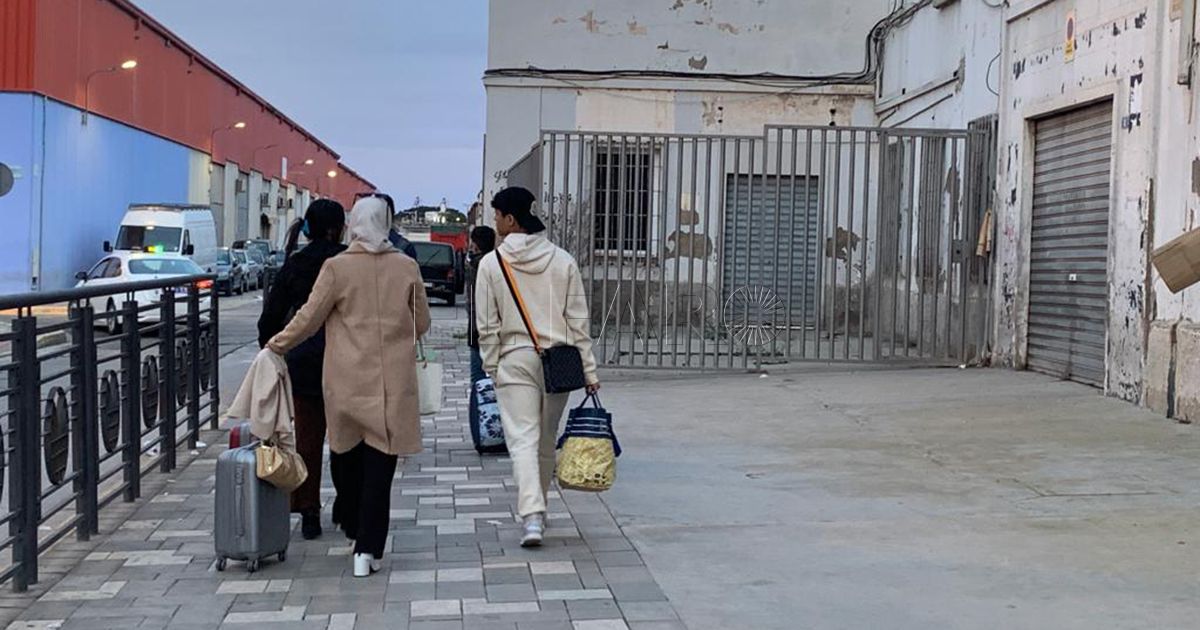 Mohamed, melillense: "La concentración ha hecho efecto, he tardado en cruzar la frontera 20 minutos"