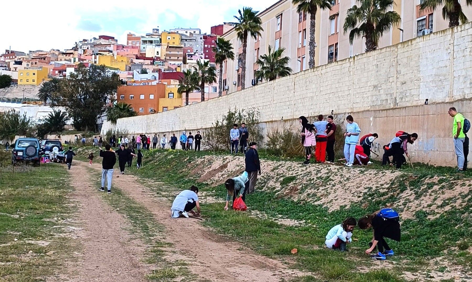 Guelaya celebra el Día de los Humedales con la reforestación del río de Oro