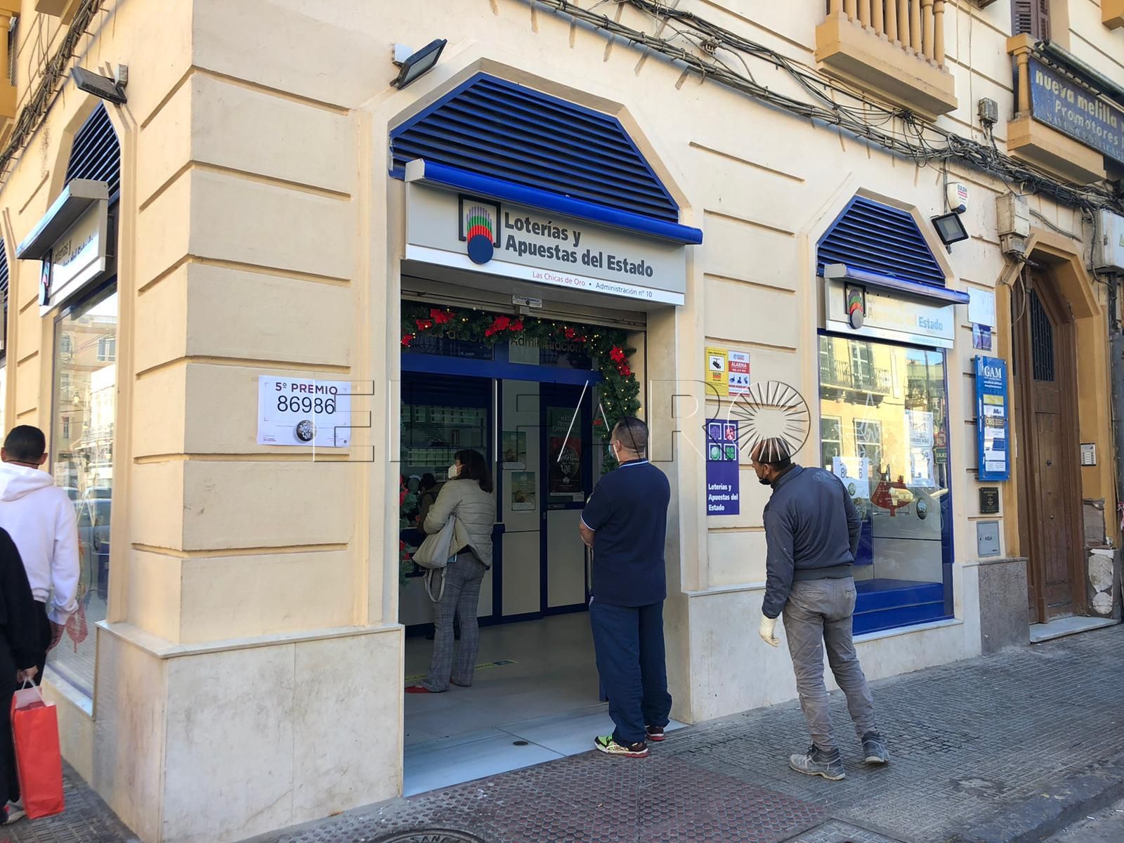 Melilla, de la que menos gasta en la lotería de El Niño