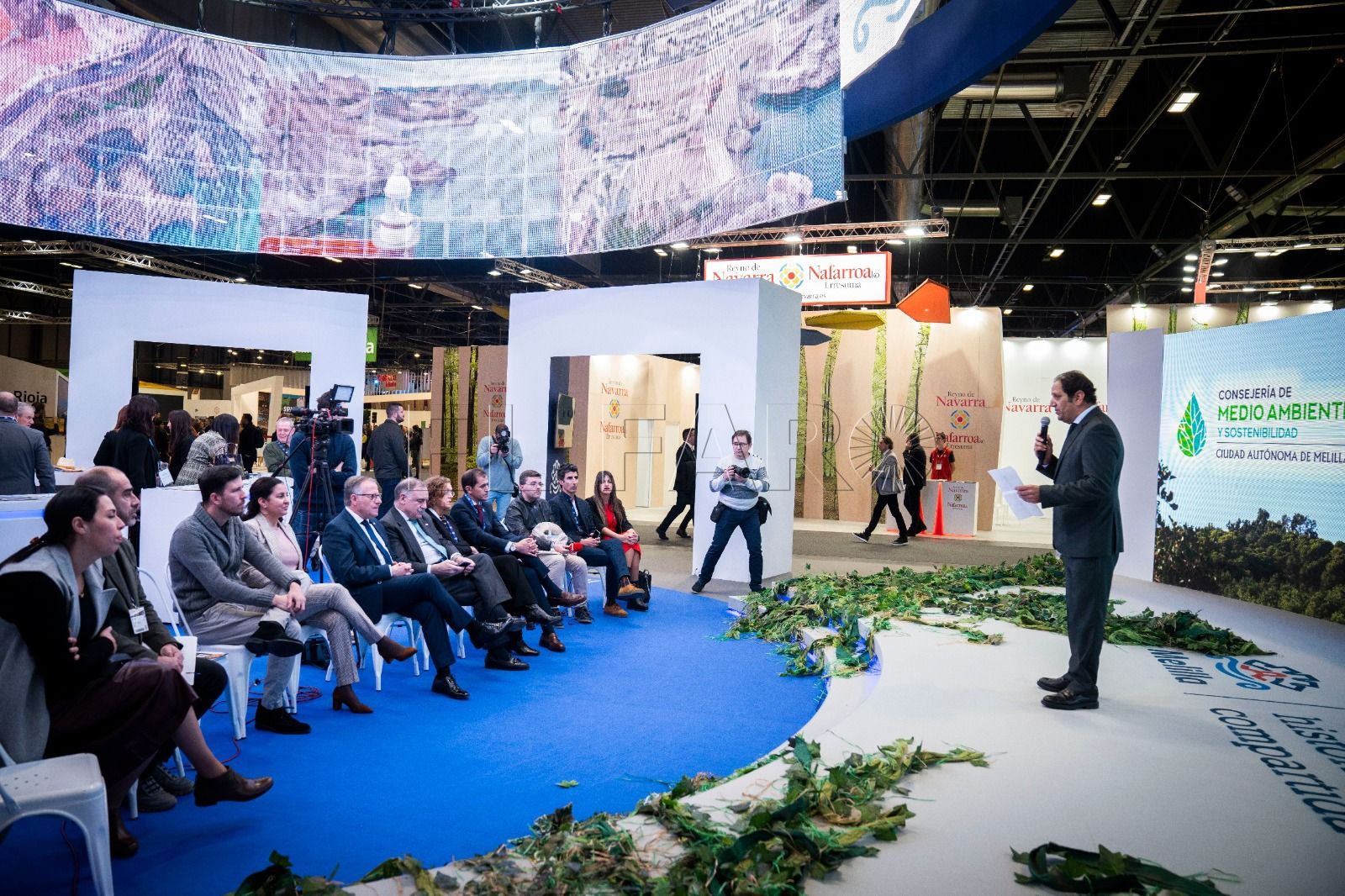 Medio Ambiente apuesta por los espacios naturales de Melilla en Fitur