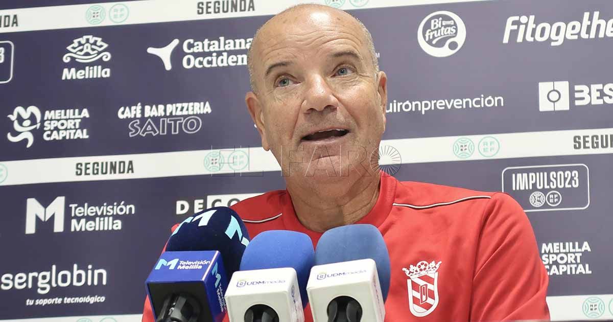 Miguel Rivera, entrenador del Melilla: “El Leganés B nos va a exigir un gran trabajo durante los noventa minutos"