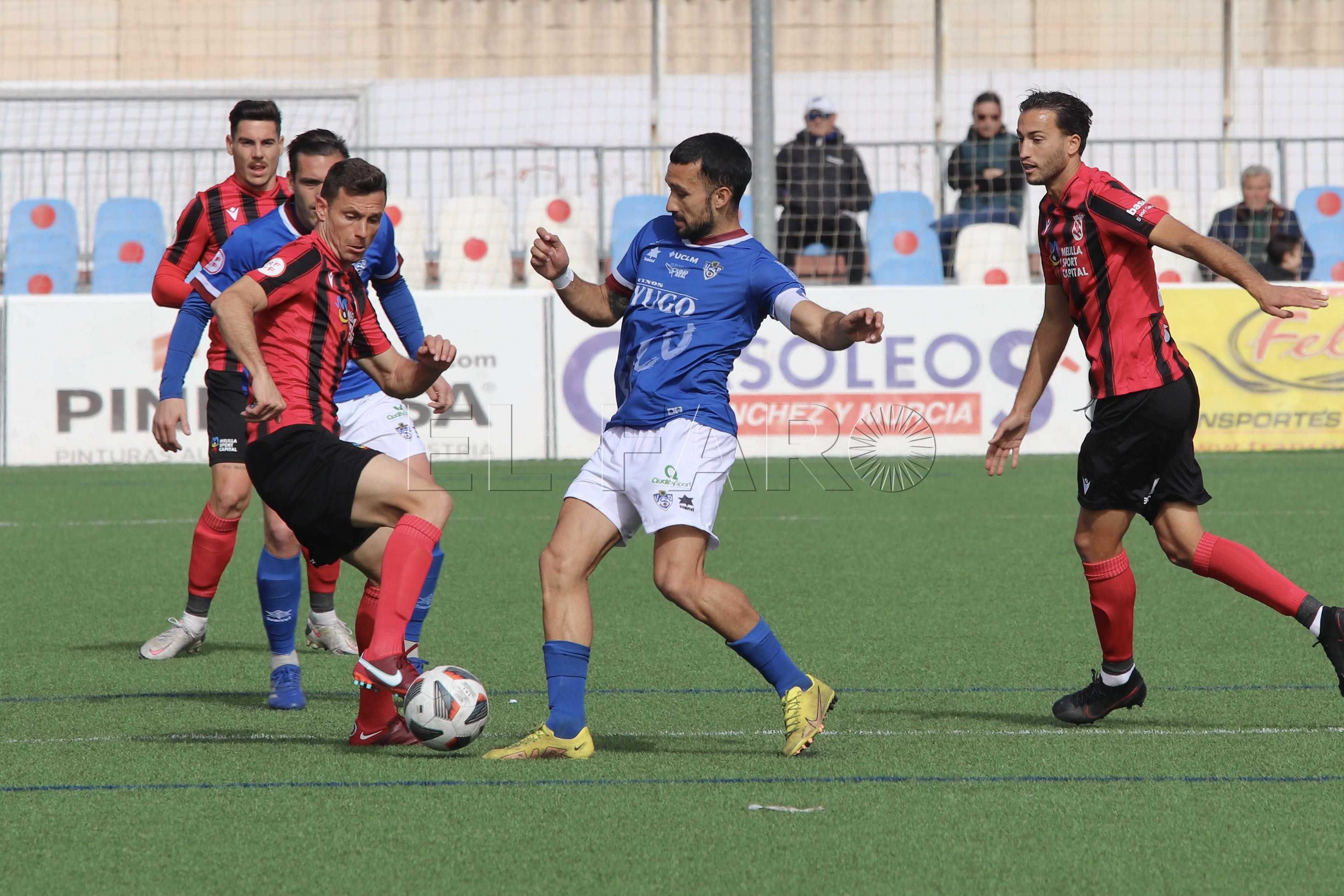 Positivo empate del Melilla ante un Socuéllamos bregador