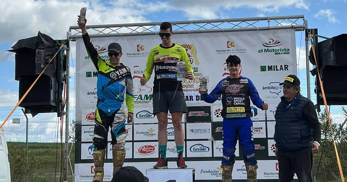 Sebita Cañadas, tercero en el Autonómico de Córdoba de motocross