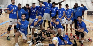 El conjunto melillense se impuso al Barça Vóley, a domicilio, días antes de enfrentarse en Lisboa, al Sporting CP en la vuelta de la CEV Challenge Cup.