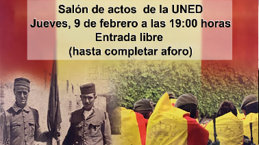 Conferencia "Los colores de España en la mochila", sobre los orígenes y evolución de la Bandera de Percha