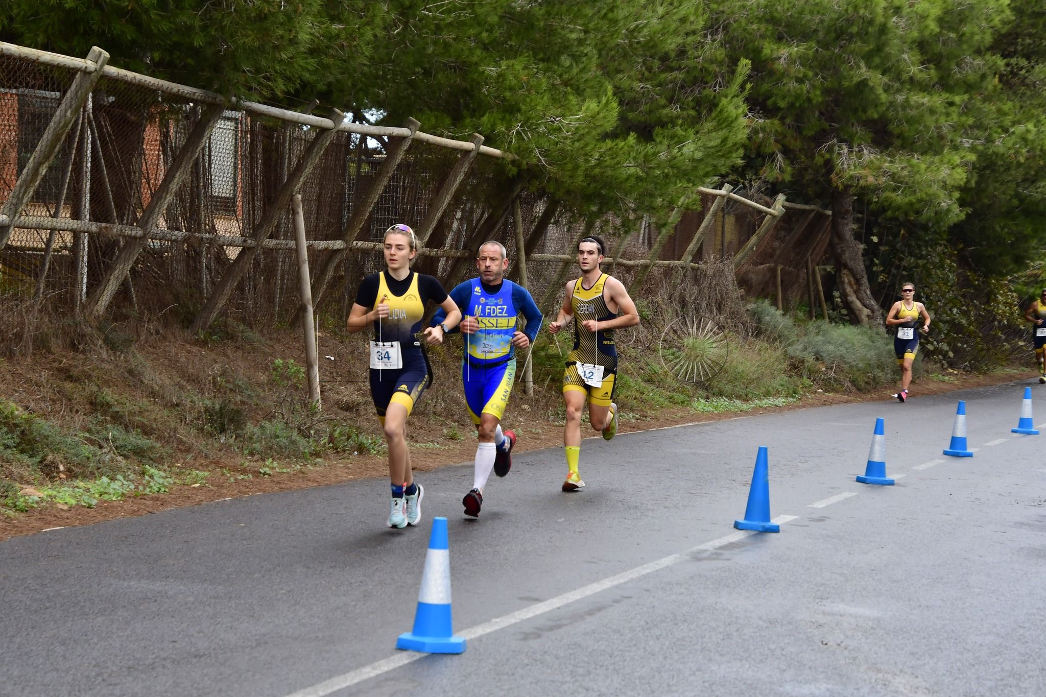 El duatlón abre el calendario del Circuito Melillense 2023