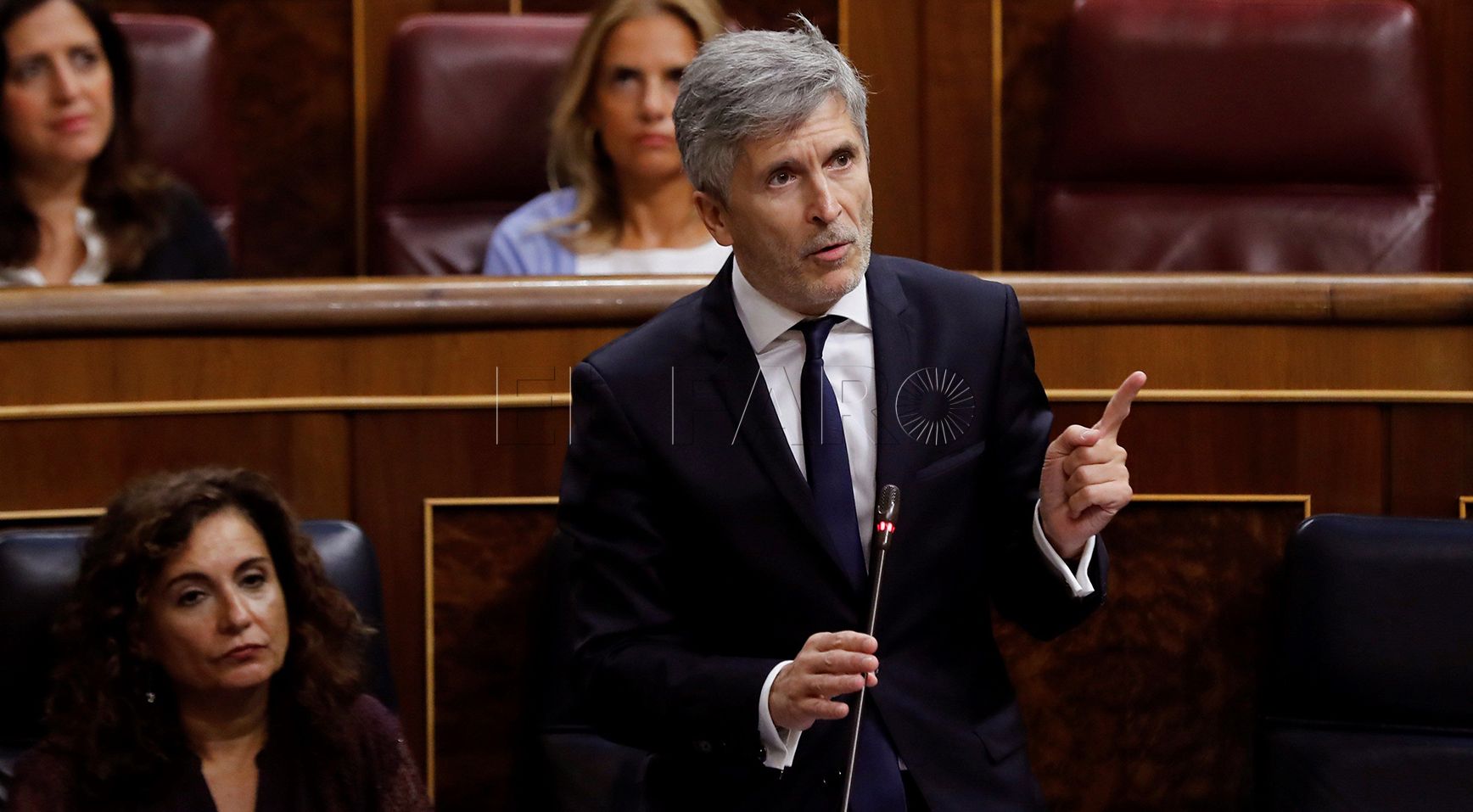 Marlaska acusa al PP de construir una mentira sobre Melilla para desgastarle