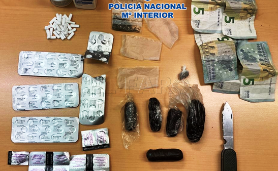 Detenido por vender droga a menores junto a un centro educativo de El Real