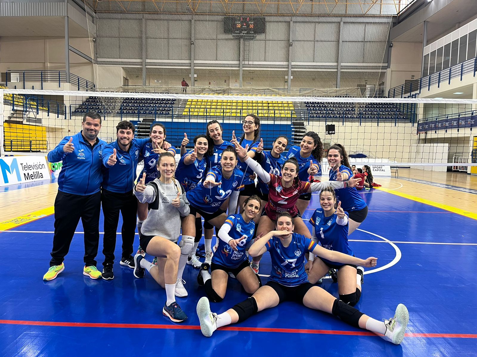 El CV Melilla mide sus fuerzas ante un duro rival, el Mairena