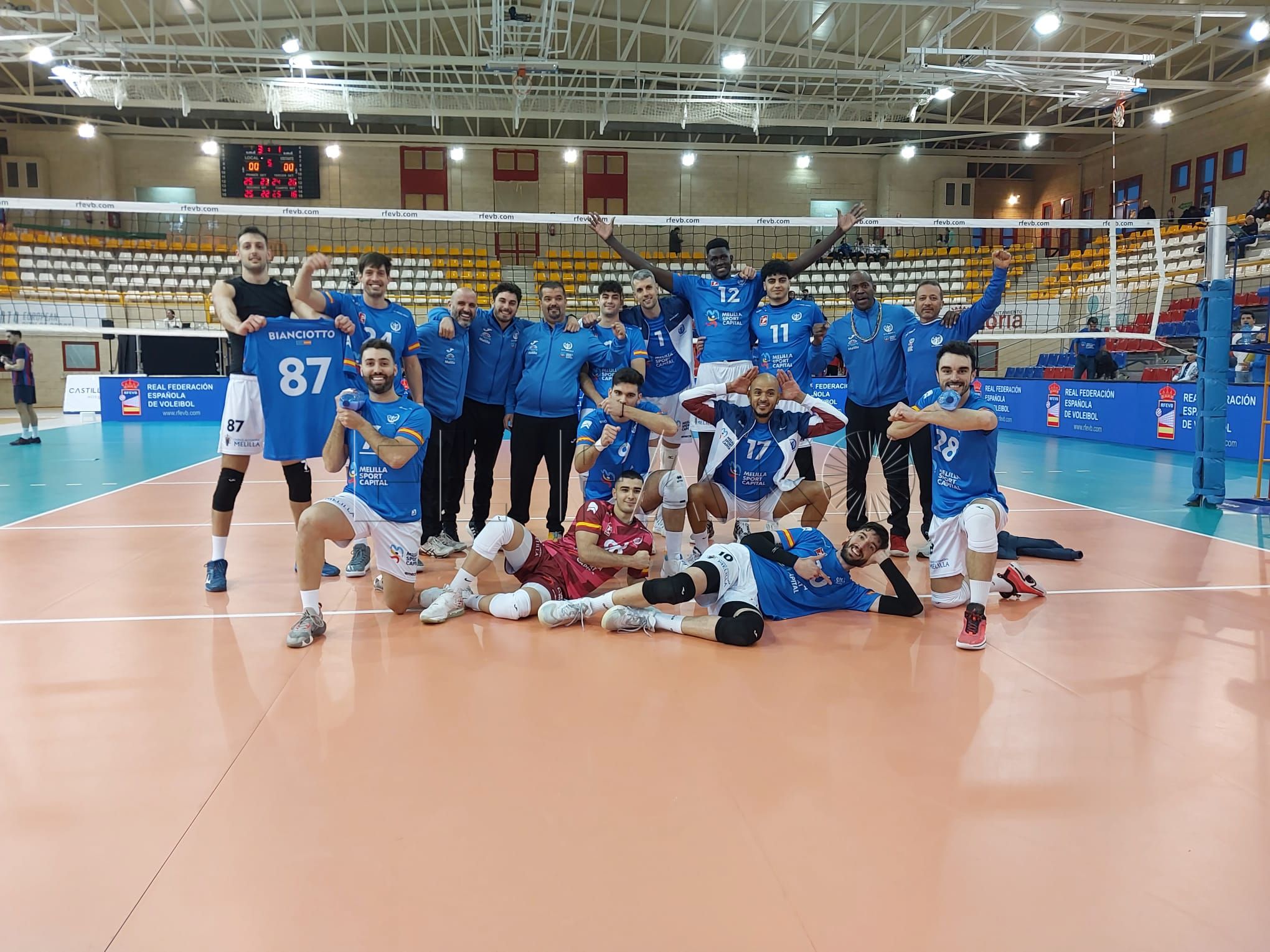 El CV Melilla pasa a semis al derrotar al Barcelona