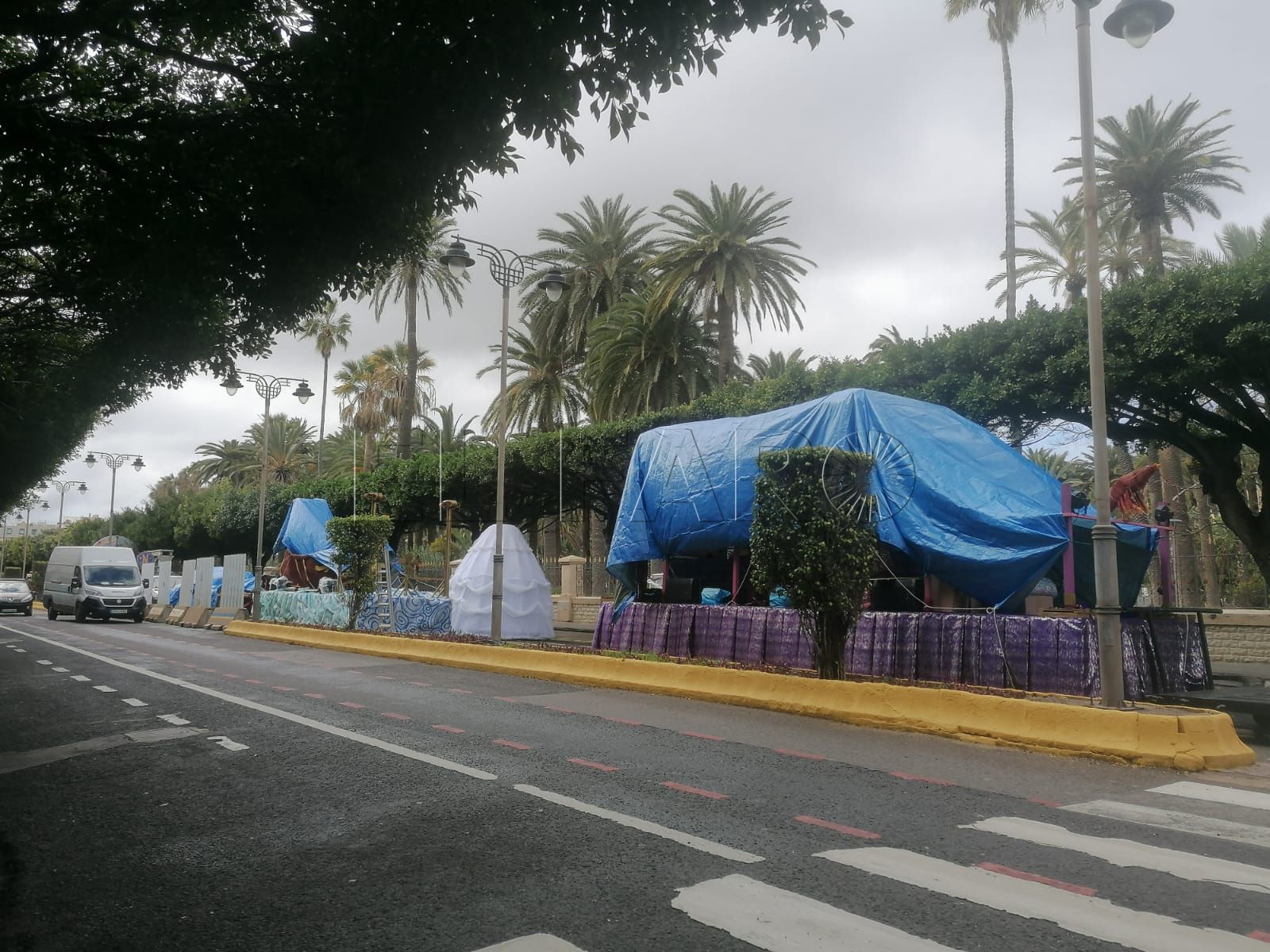 La Cabalgata de Carnaval, pospuesta para el domingo por el mal tiempo