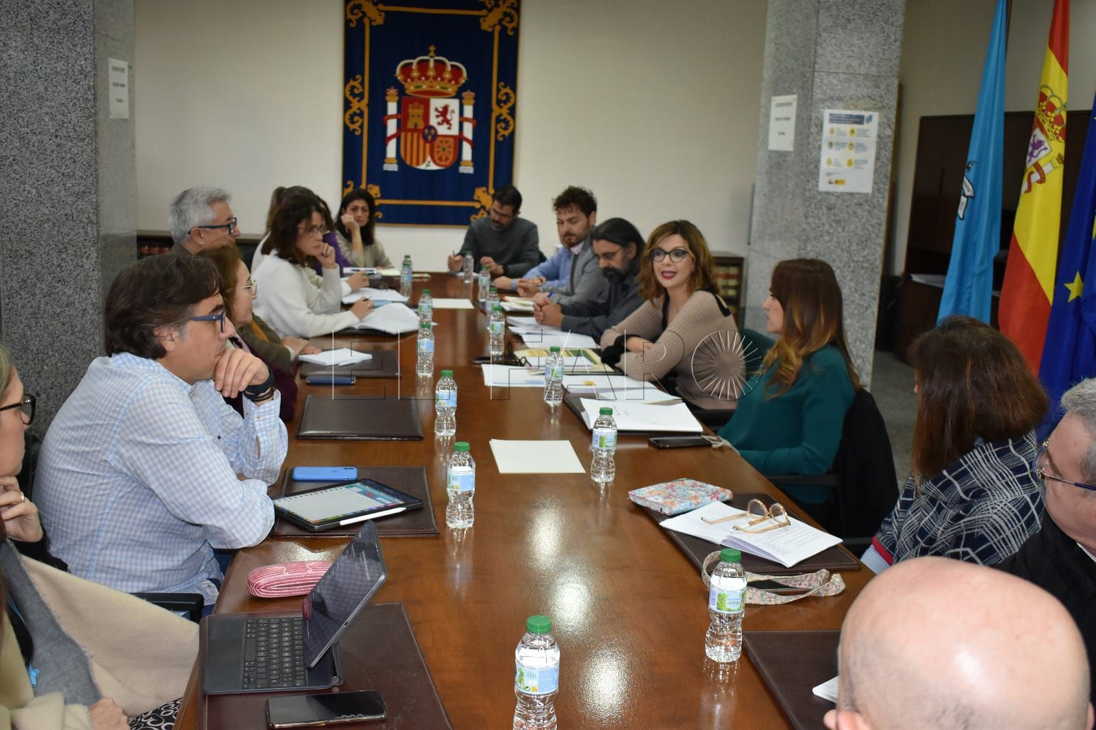 Delegación se reúne con los directores de los institutos antes del comienzo de los Planes de Empleo