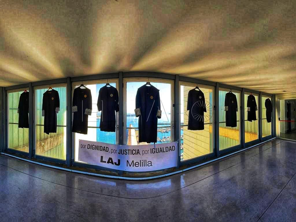 Ya son 785 los juicios suspendidos en Melilla por la huelga de los letrados de la Administración de Justicia