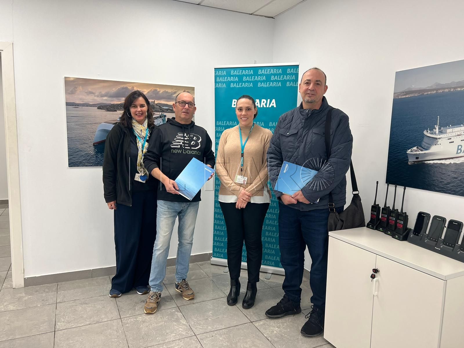 Balearia firma un acuerdo con la Unión Sindical Obrera de Melilla