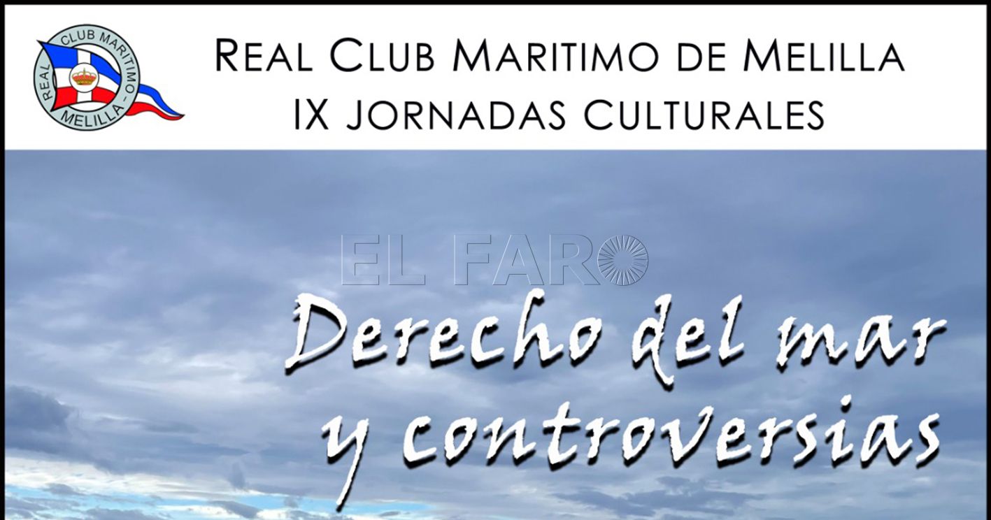 'Derecho del mar y controversias', conferencia inaugural de las IX Jornadas Culturales del Club Marítimo