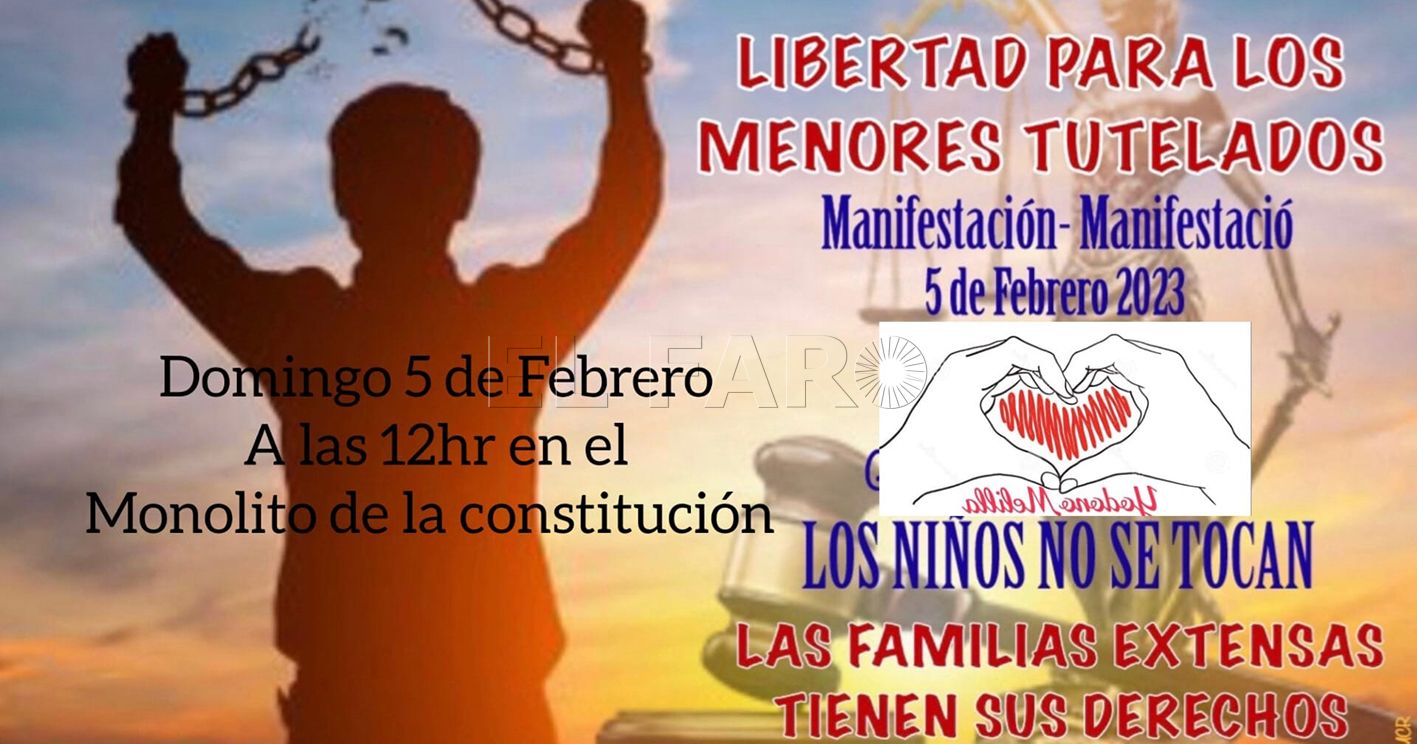 Yo dono y Stop Desahucios Melilla convocan una concentración para reclamar "la libertad de los menores tutelados"