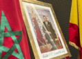 RABAT (MARRUECOS), 01/02/2023.- Fotografía del rey de Marruecos Mohamed VI durante el foro económico hispano-marroquí celebrado este miércoles en Rabat (Marruecos). Mohamed VI se felicitó en la conversación telefónica mantenida con el presidente del Gobierno español, Pedro Sánchez, de la evolución de "la nueva fase" entre ambos países y le invitó a una visita a Marruecos para reforzar las relaciones "a través de acciones concretas" y "proyectos tangibles". EFE/ Mohamed Siali