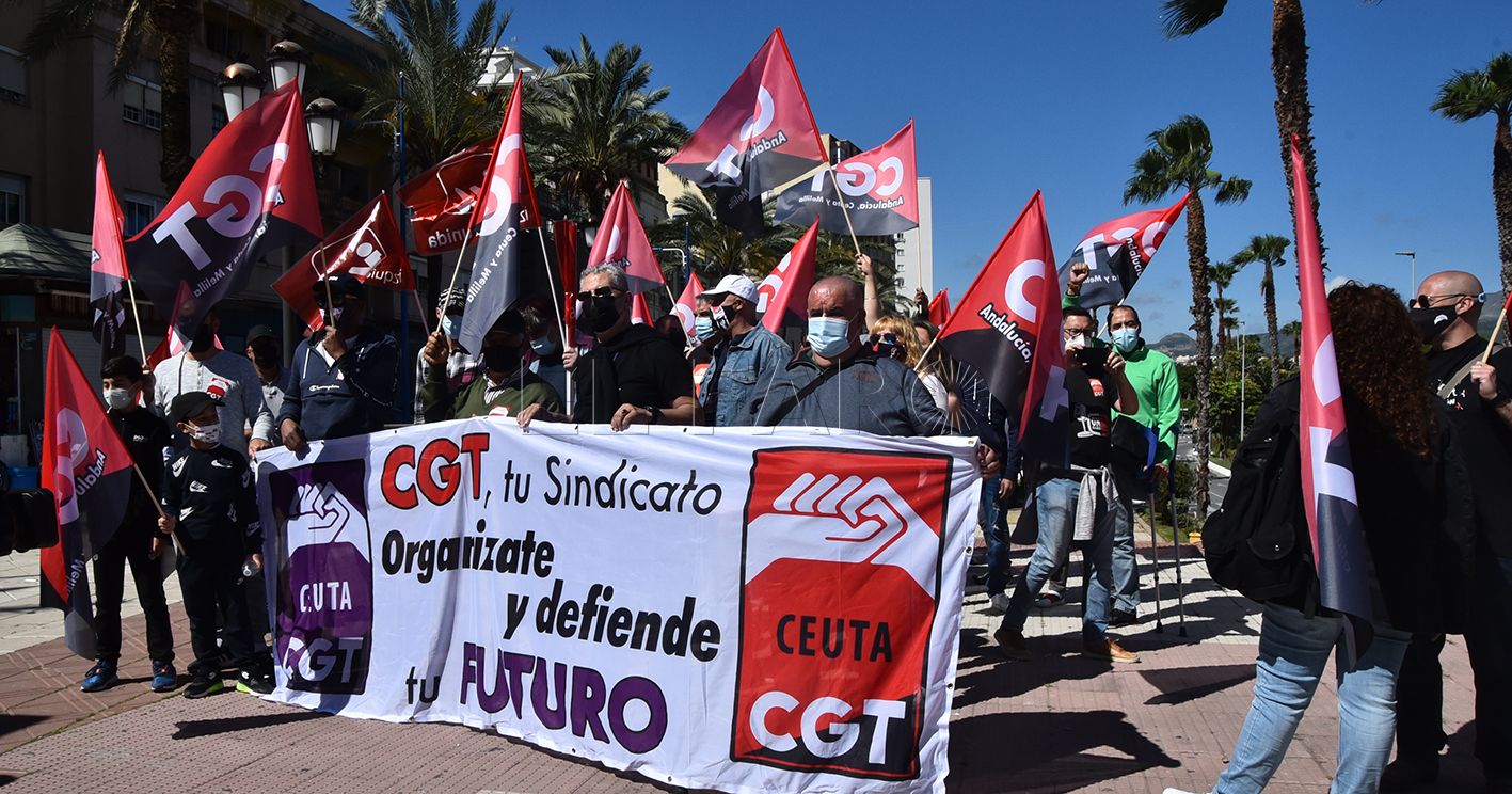La CGT formaliza la convocatoria de huelga general para el 8 de marzo en Andalucia, Ceuta y Melilla