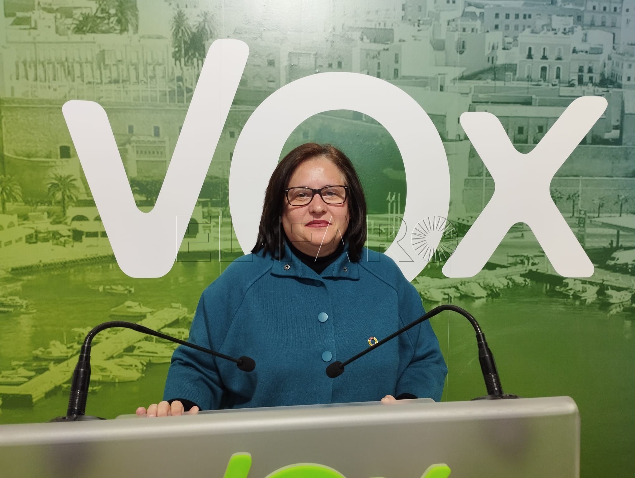 Vox Melilla muestra su apoyo a los vigilantes agredidos en el centro de menores de la Purísima