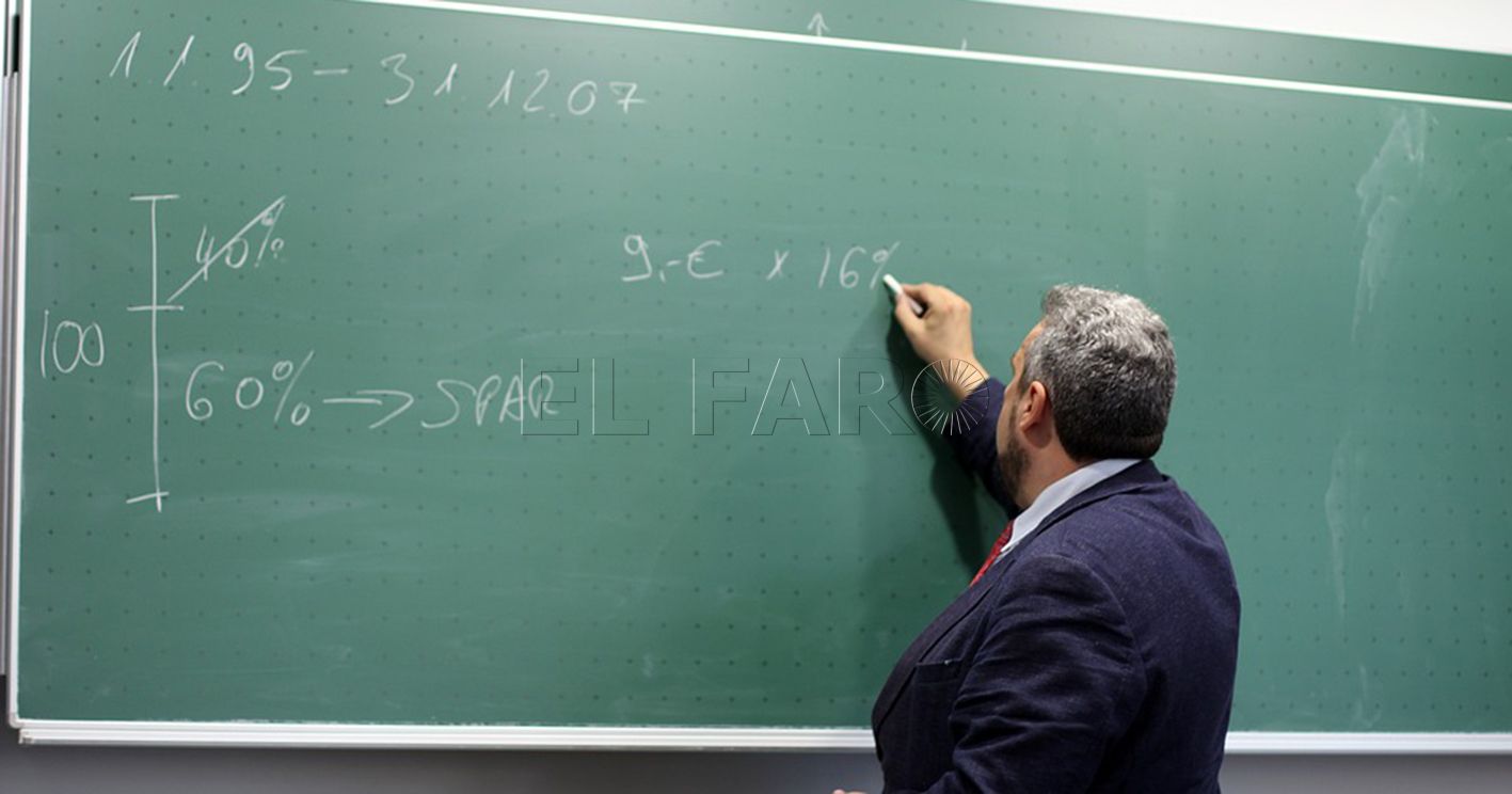 Los profesores verán aumentadas sus retribuciones en 2023 entre 762 y 1.023 euros