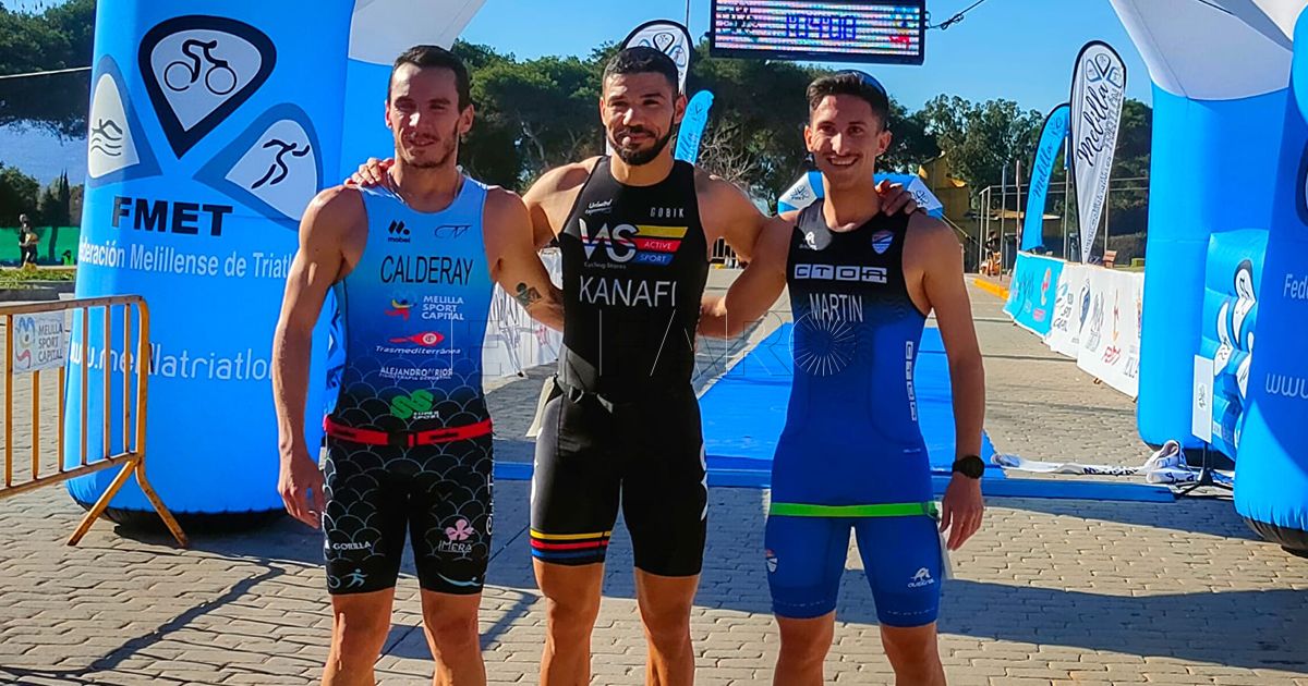 Ahmed Kanafi y Lidia Castillo, ganadores del Autonómico de Duatlón