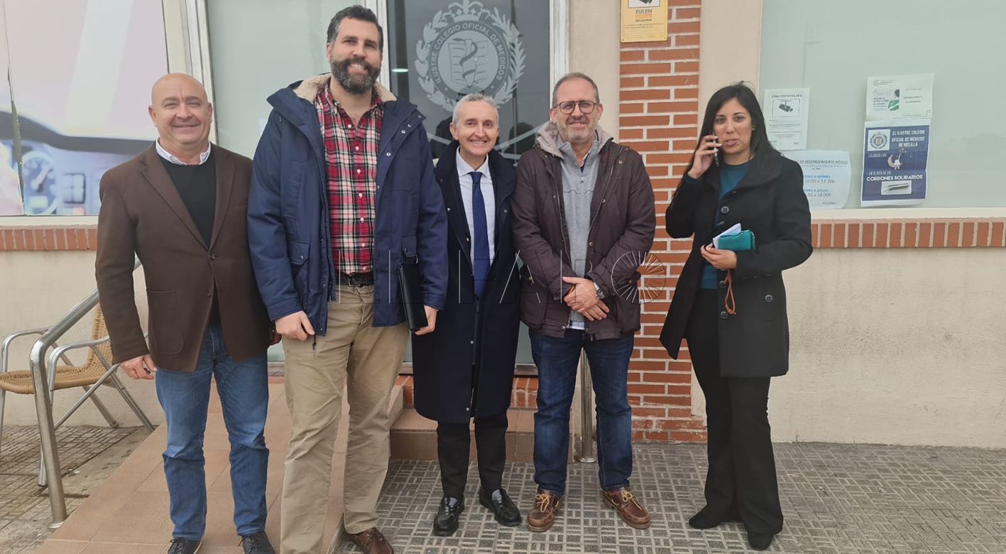 Vox se reúne con el Colegio de Médicos para analizar la situación de la sanidad en Melilla
