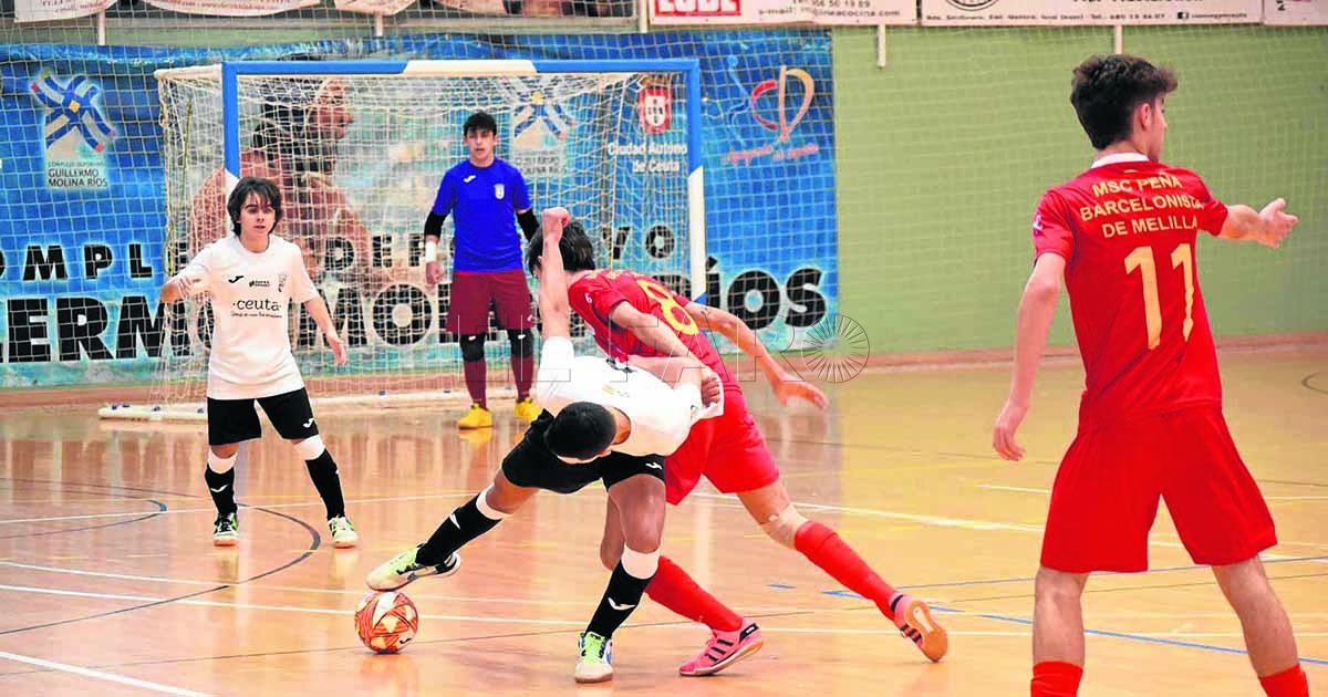 Derrota del MSC Peña Barcelonista y empate del CF Rusadir