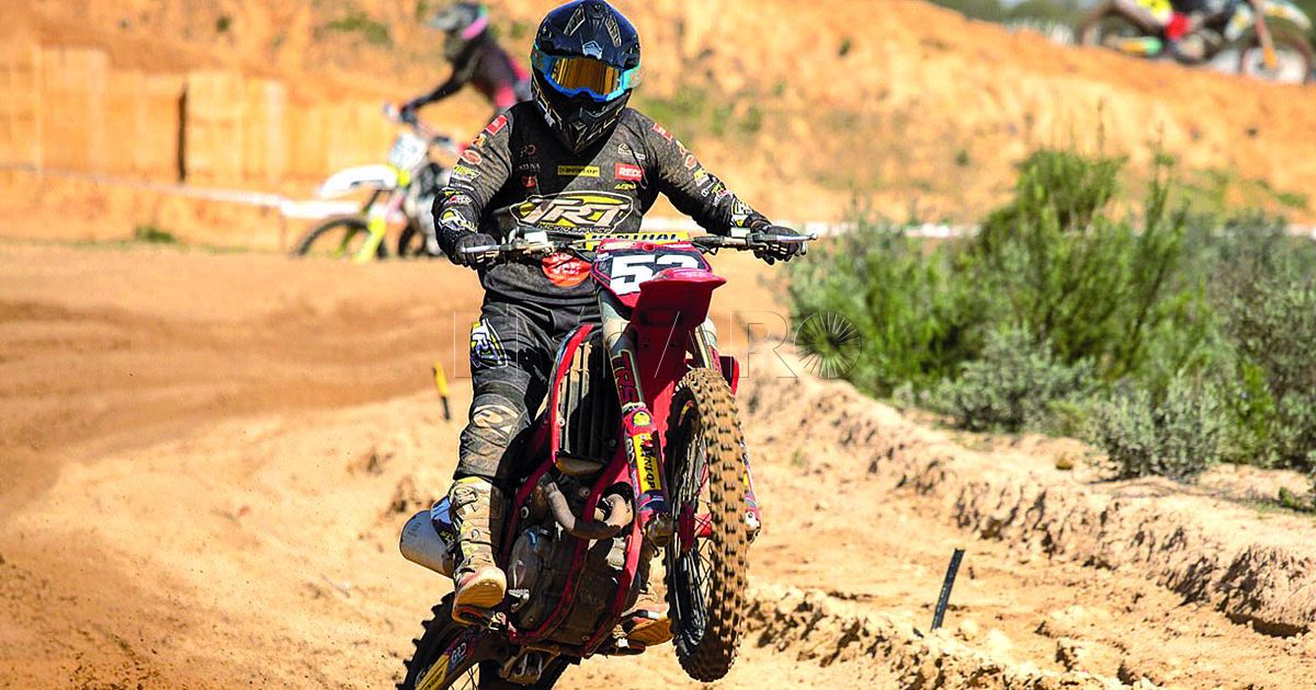 Sebita Cañadas, piloto de motocross: “Mi reto es terminar el Andaluz entre los cinco primeros de la clasificación”