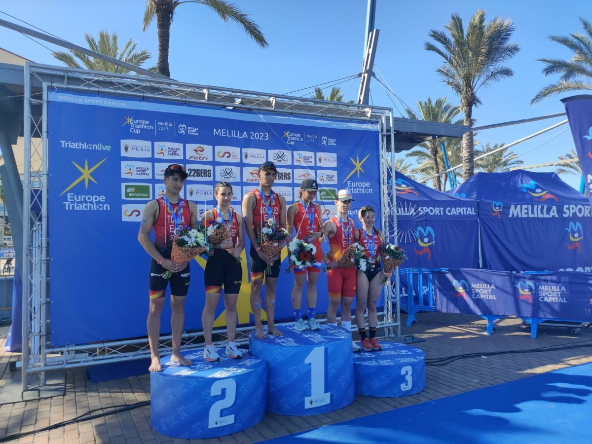 Dominio español en el Campeonato Europeo Junior de Triatlón