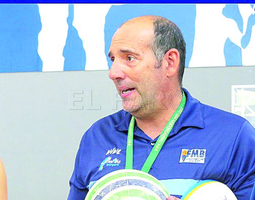 Miguel Martínez Duarte con la preparación física aplicada en el curso de entrenadores