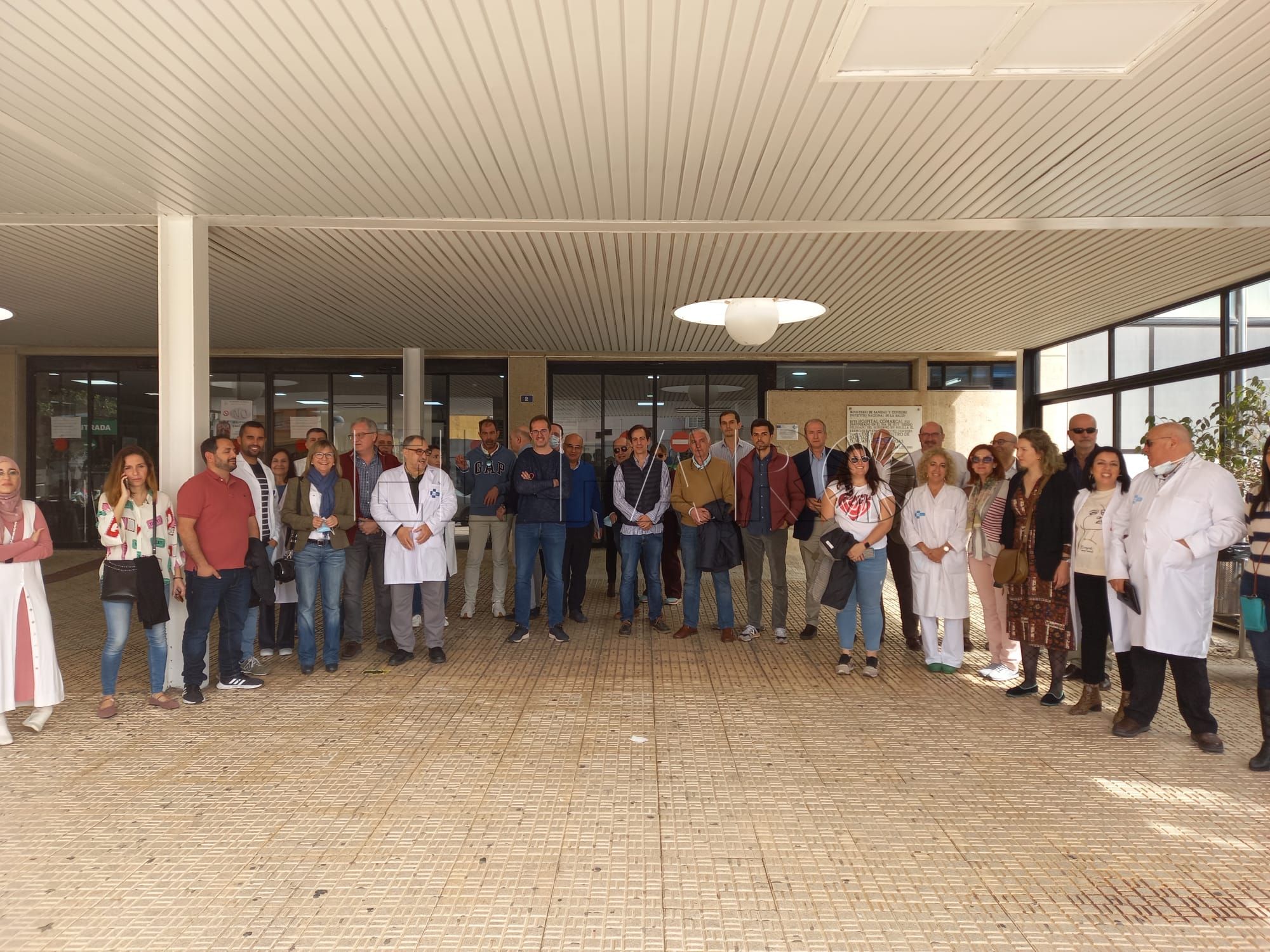 Todas las consultas y operaciones suspendidas en el Comarcal