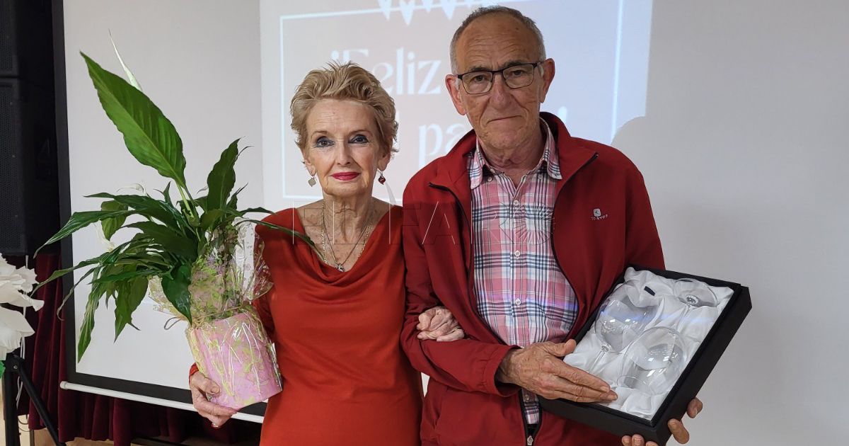 Eduardo García García, padre del año del Centro Social de Mayores
