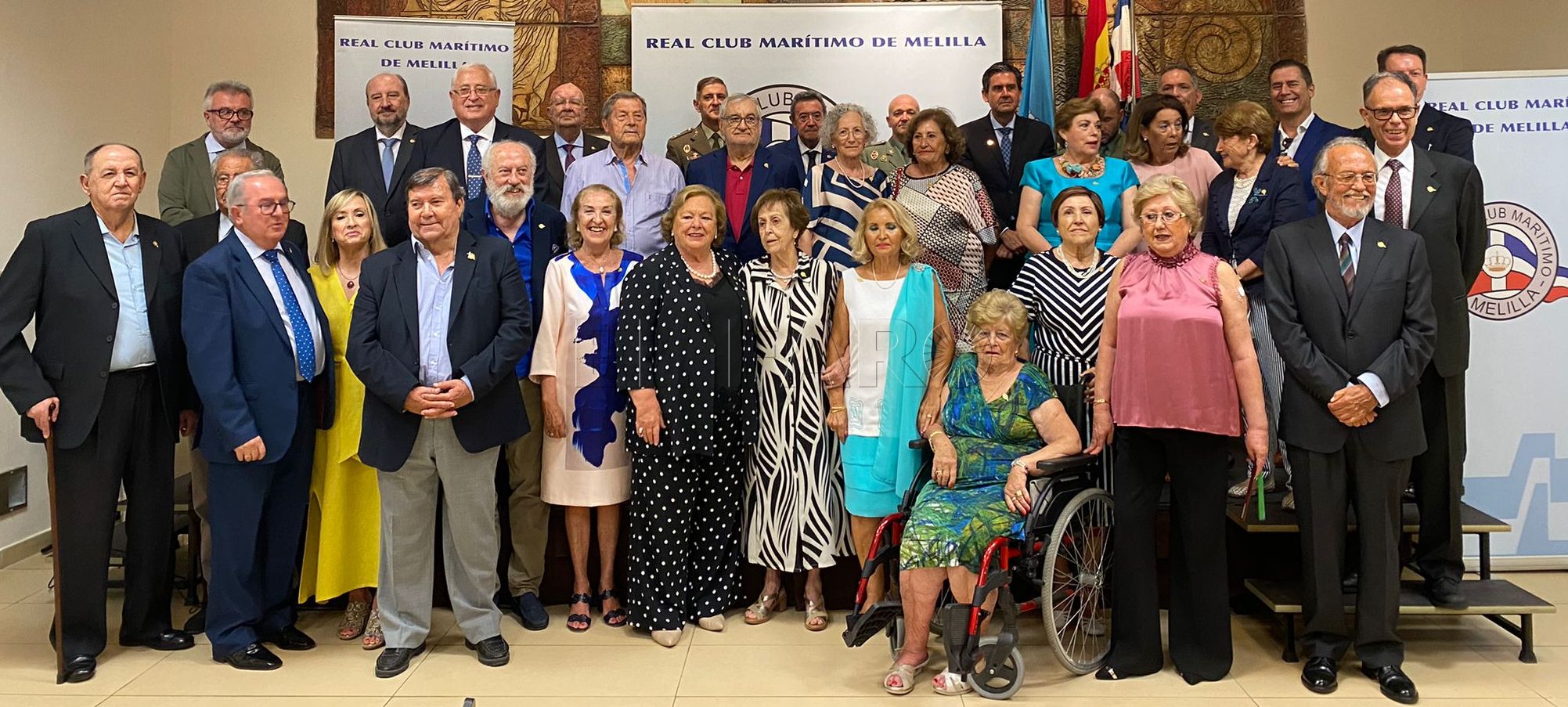 El Club Marítimo entrega este domingo su insignia de Oro a socios con más de 50 años de antigüedad