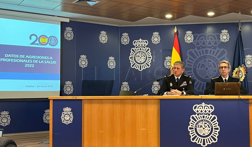 La Policía Nacional registra una denuncia por la agresión a un sanitario de Melilla en 2022