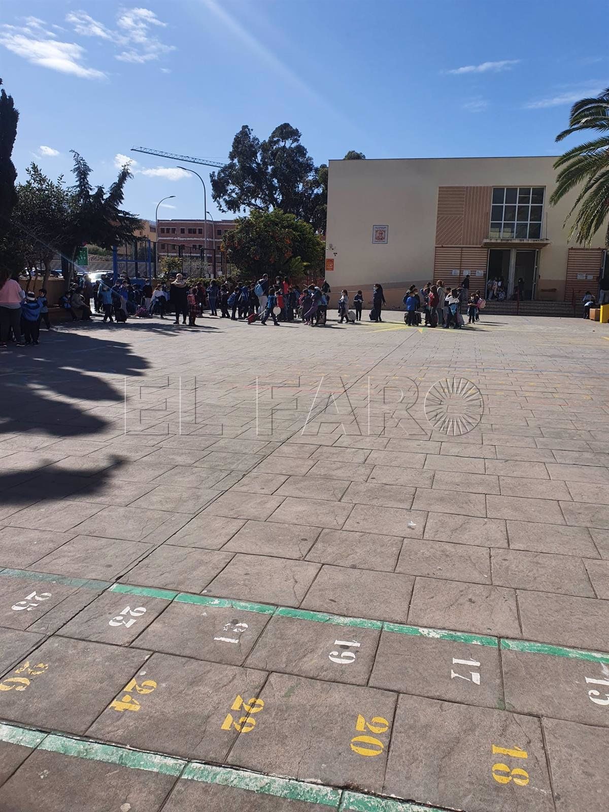 El alumnado de Primaria de Melilla camina un 20 % menos que el resto de España