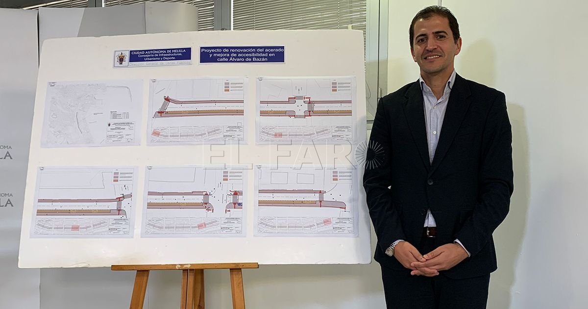 Proyectadas nuevas obras en Álvaro de Bazán para la mejora de la accesibilidad