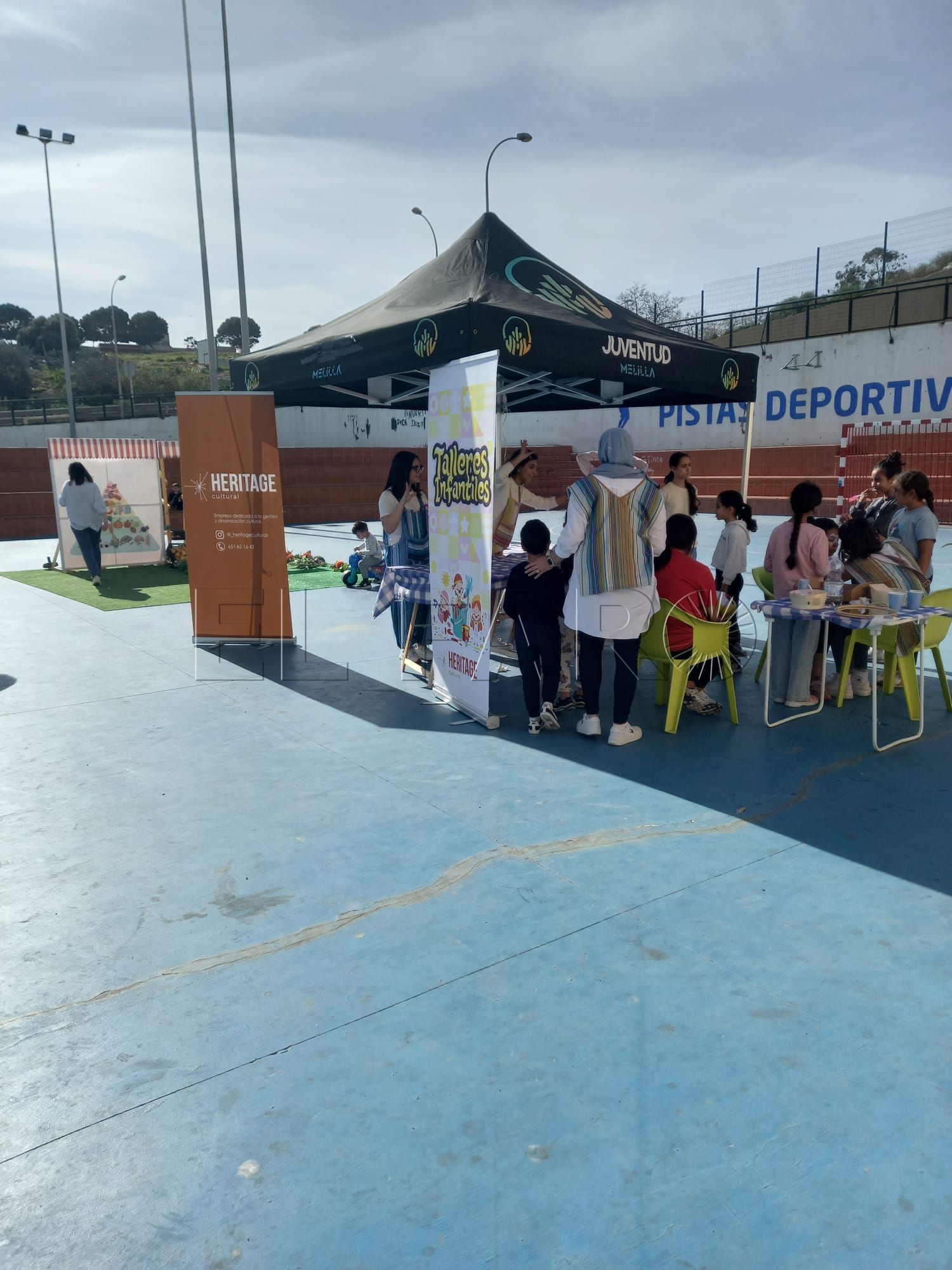 Inauguración de talleres infantiles saludables para el mes de Ramadán