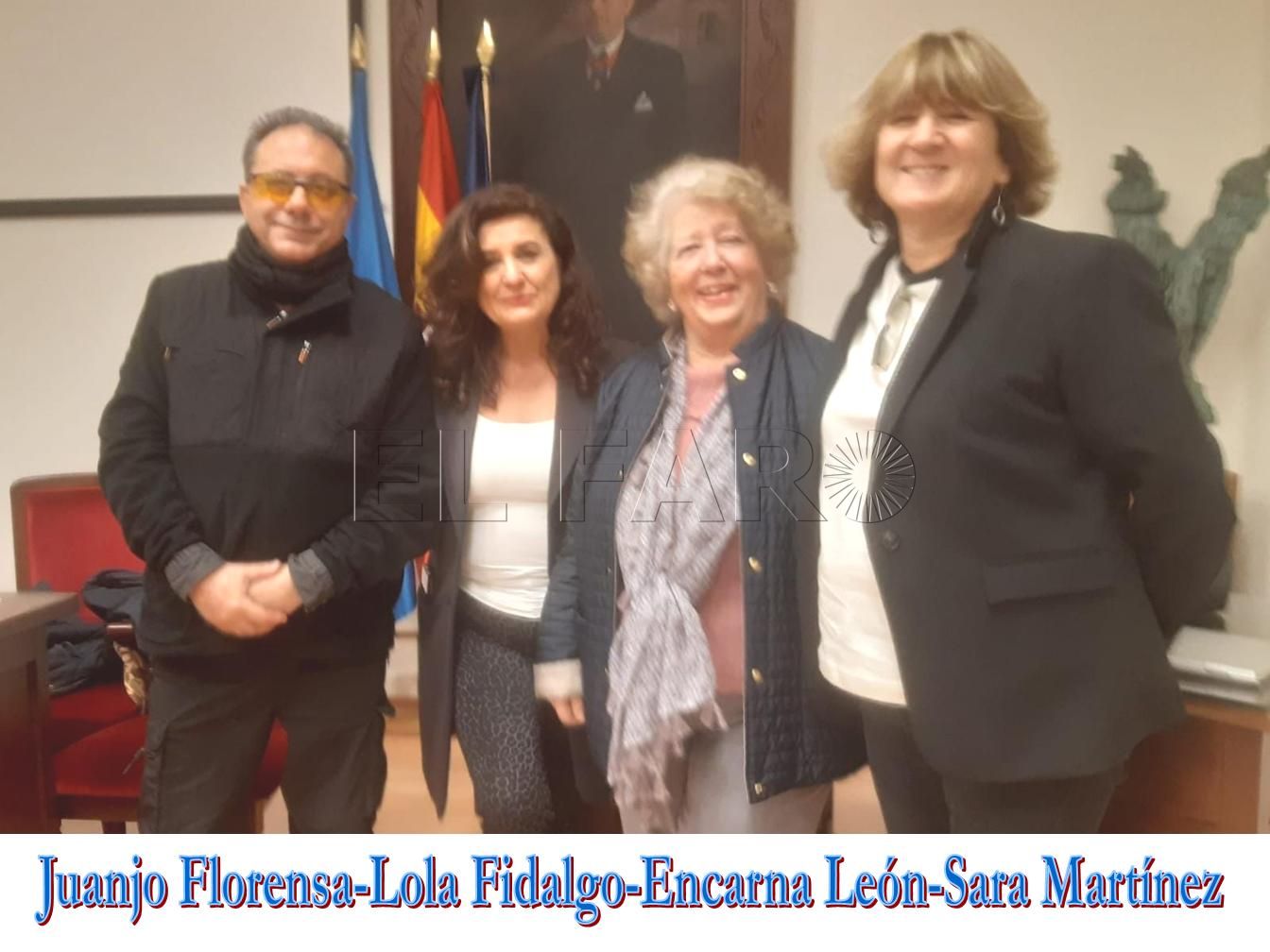 Mapa de escritoras de Melilla de la asociación 'El legado de las mujeres'