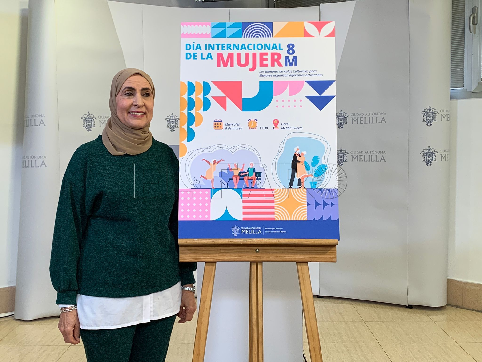 Alumnos de Aulas Culturales para Mayores celebrarán el 8M con música y una merienda