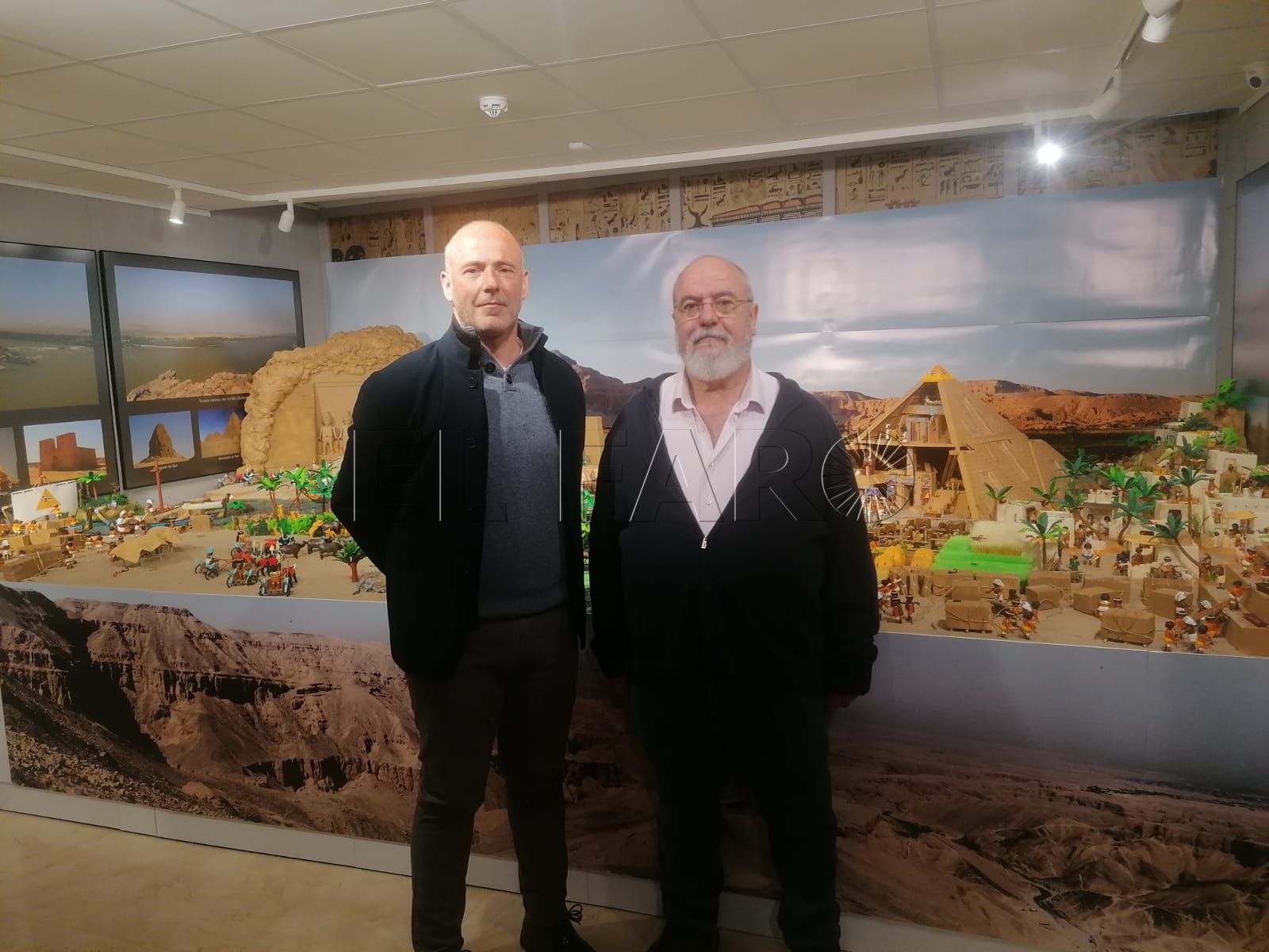 Más de 500 figuras de Playmóbil recrean la vida del antiguo Egipto