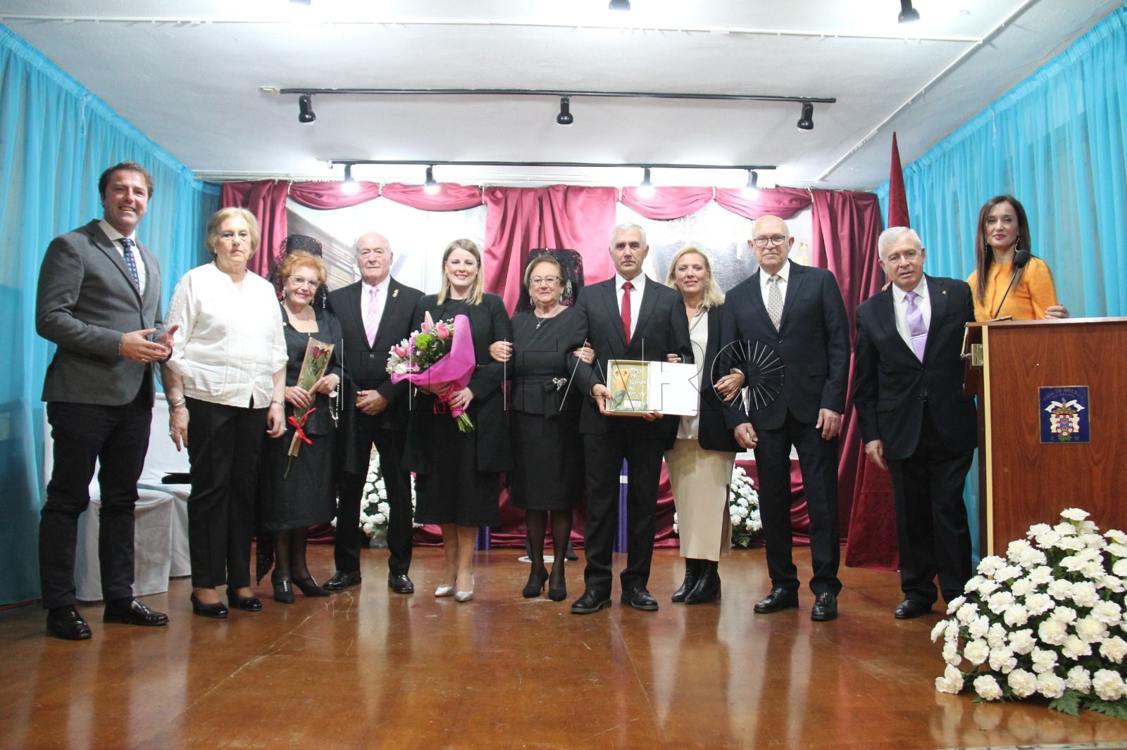 Pregón de Exaltación de la Mantilla en la Casa de Melilla de Málaga