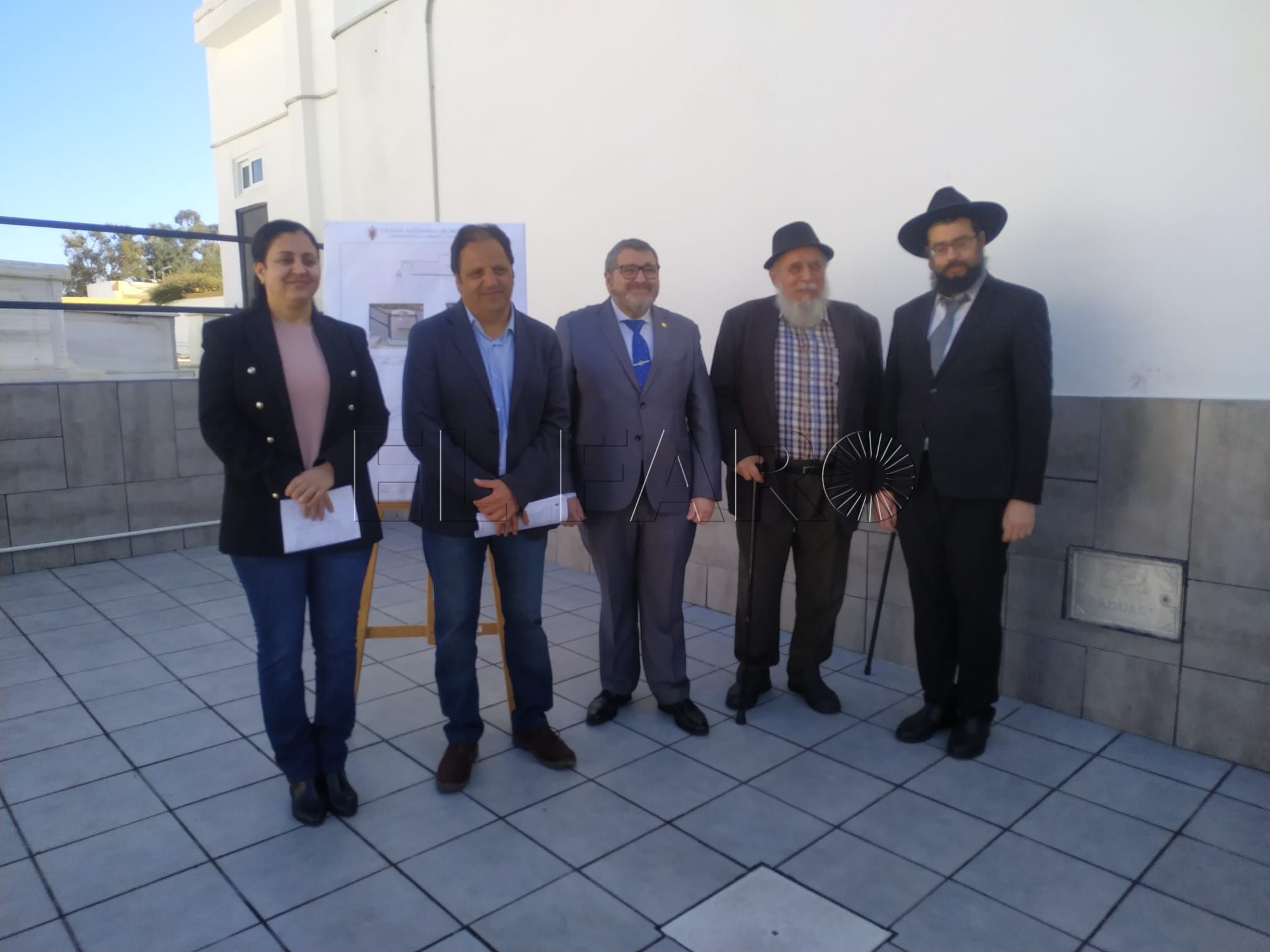 La Consejería de Medio Ambiente inaugura las remodelaciones del cementerio hebreo
