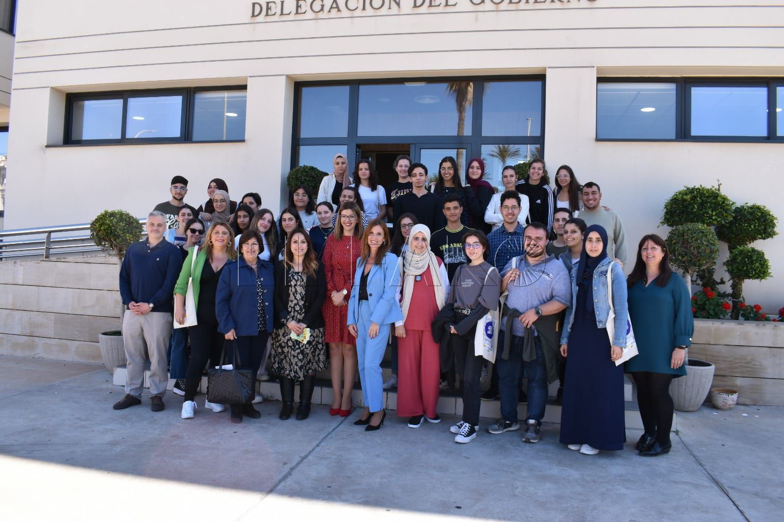 Un centenar de estudiantes de FP han conocido de primera mano la labor de la Delegación del Gobierno