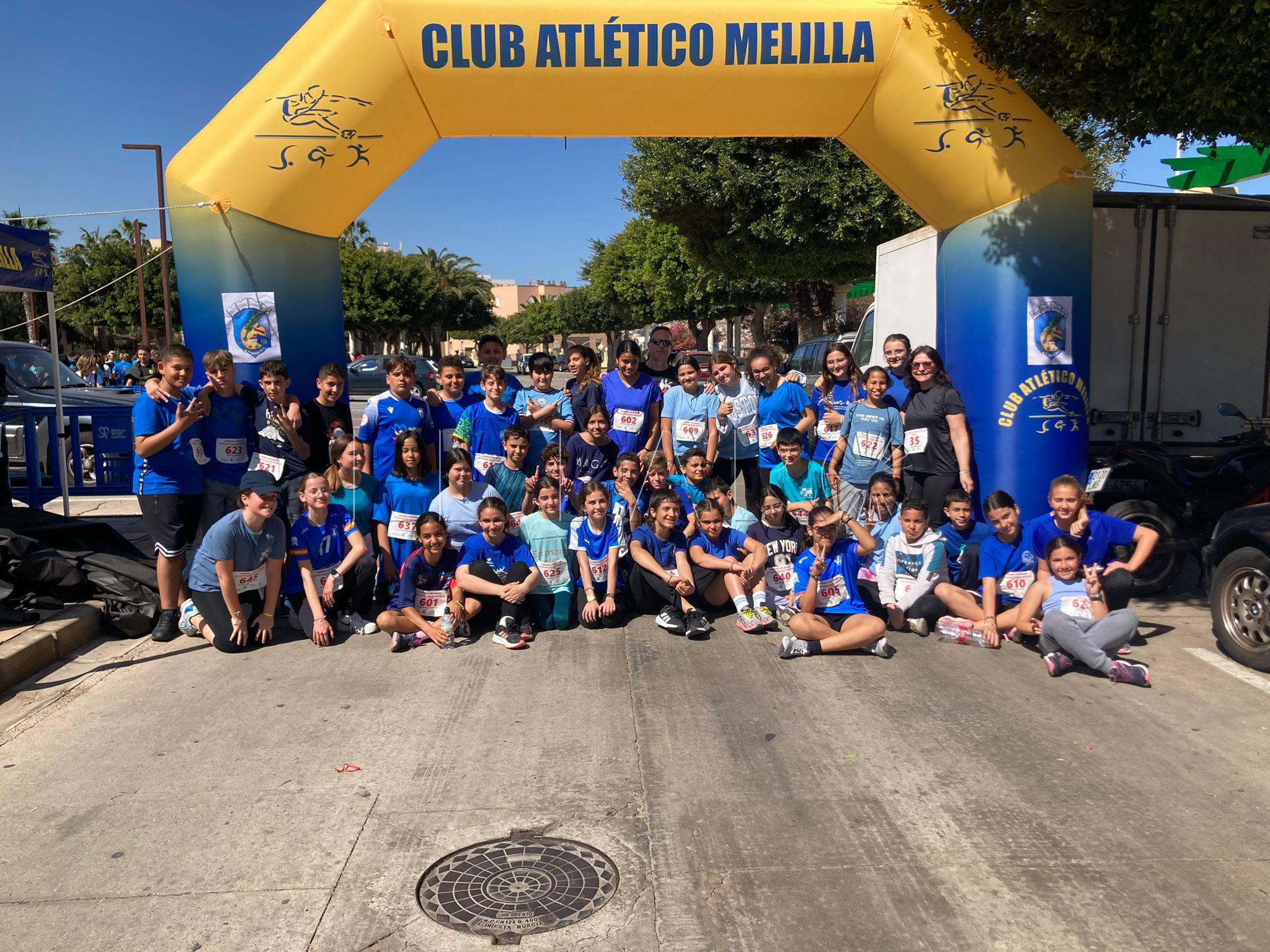 El Ceip Pintor Eduardo Morillas celebra una carrera solidaria