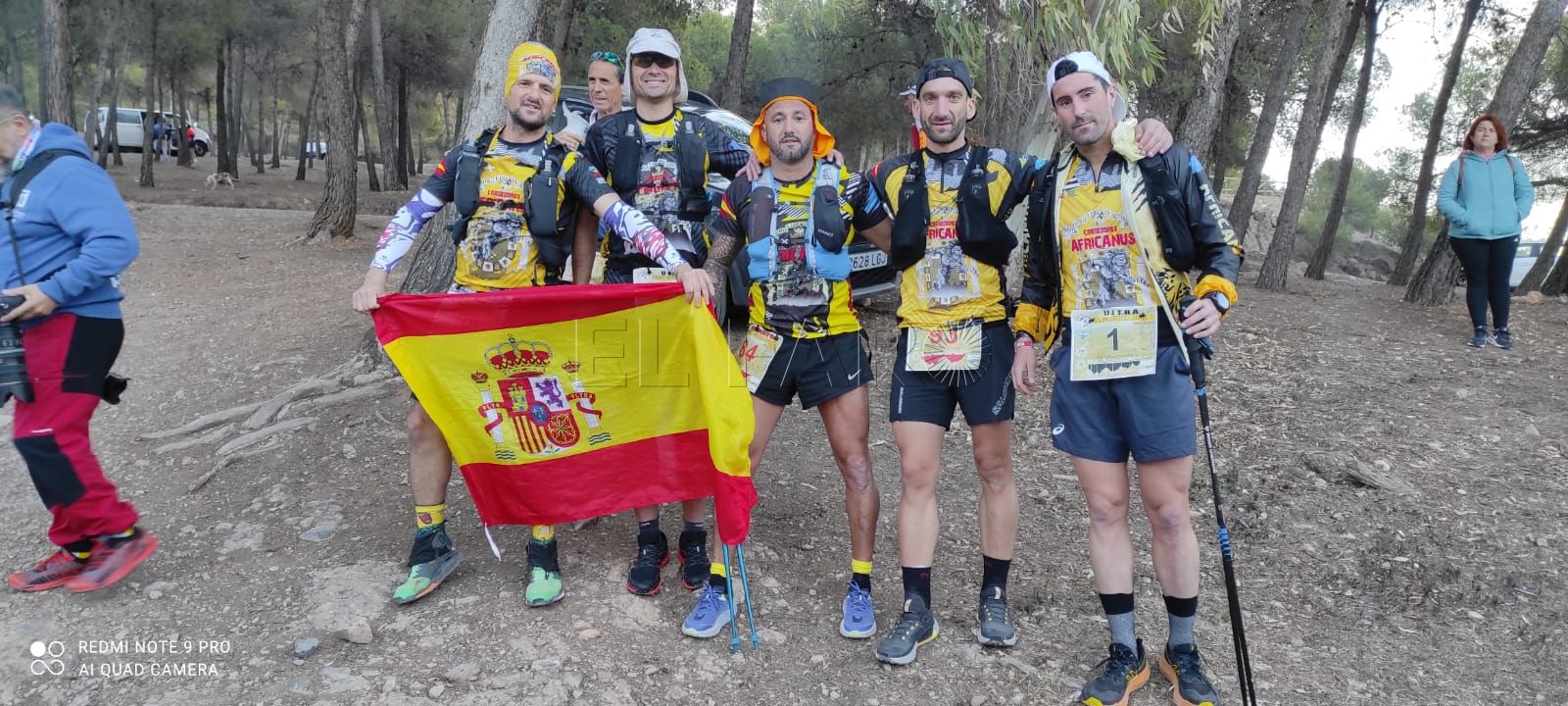 El trail melillense sube al pódium en la Ultra Trail Héroes Contra Duchenne