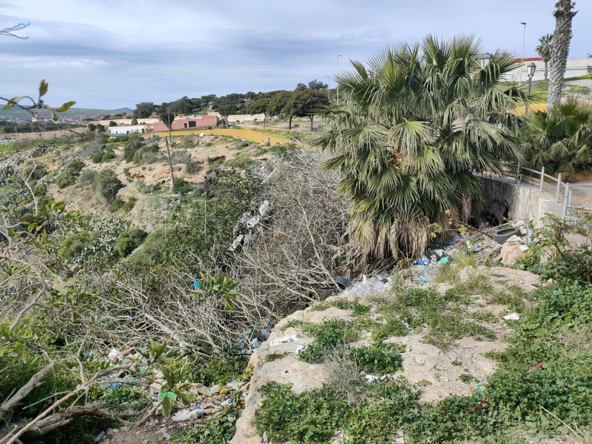 Somos Melilla denuncia un vertido de neumáticos en el Fuerte María Cristina, que la Ciudad ya recogió