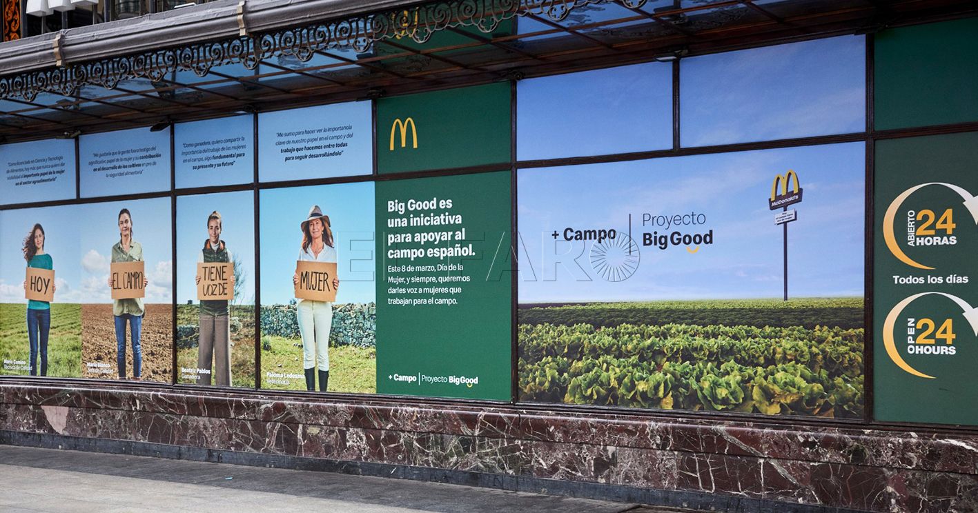 McDonald’s España da voz a mujeres que trabajan para el campo en el 8M