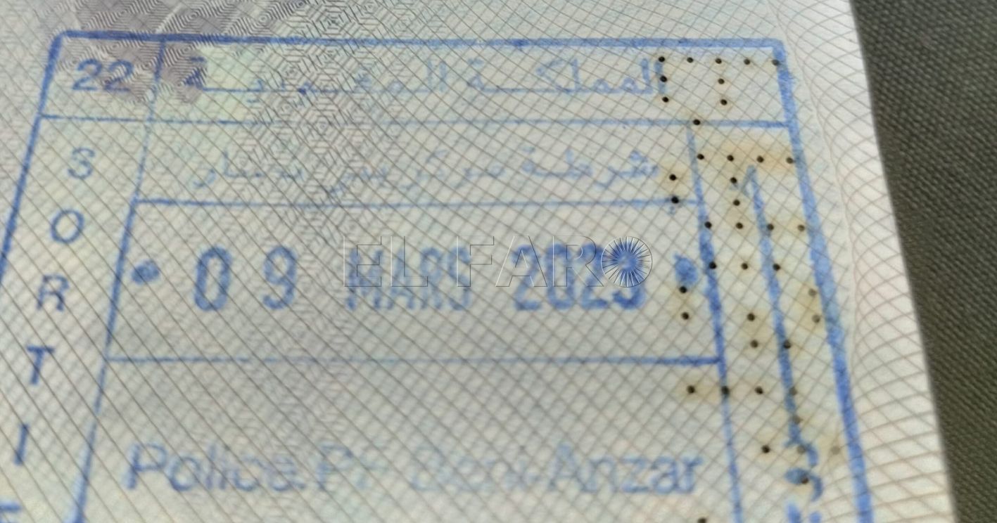 Marruecos sigue sin sellar la mayoría de los pasaportes, pero en algunos casos sí lo hace