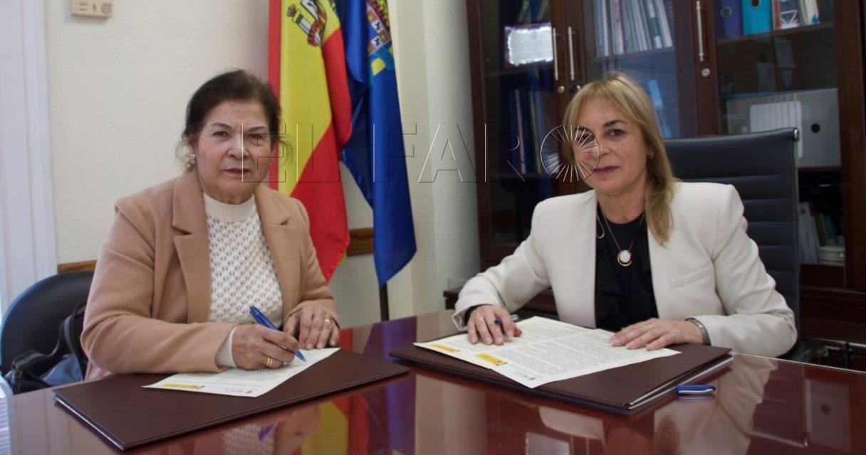 Maeso firma un convenio de 107.000 euros con el Banco de Alimentos de Melilla