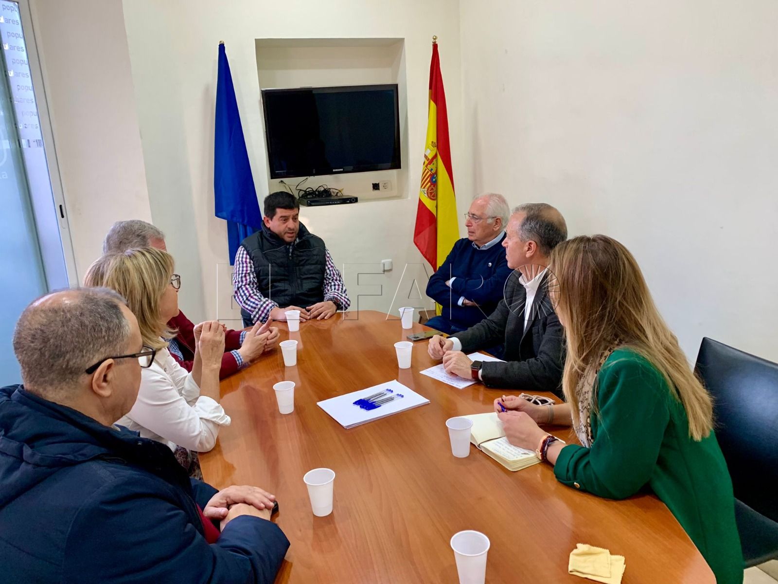 Reunión de trabajo entre el PP y el Sindicato Médico de Melilla